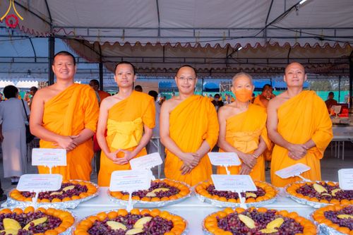 ภาพ No.116519:พิธีถวายภัตตาหารเป็นสังฆทาน แด่คณะพระธรรมยาตรา ปีที่ 12 วันที่ 22 มกราคม พ.ศ. 2567 ณ อนุสรณ์สถานบางนางแท่น จ.นครปฐม