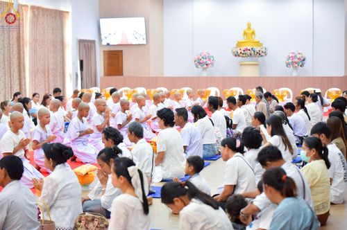 ภาพ No.216510:วันอังคารที่ 8 เม.ย. พ.ศ. 2568 พิธีบรรพชาสามเณร ณ ศูนย์ปฏิบัติธรรมเขาคิชฌกูฏ จันทบุรี