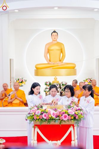 ภาพ No.144727:พิธีประดิษฐานลูกนิมิตมหาสมบัติ ผูกสีมาสถาปนาอุโบสถ บูชาธรรม ๘๐ ปี หลวงพ่อธัมมชโย วันอาทิตย์ที่ ๓๐ มิถุนายน พ.ศ. ๒๕๖๗ วัดพระธรรมกายนิวเจอร์ซี ประเทศสหรัฐอเมริกา