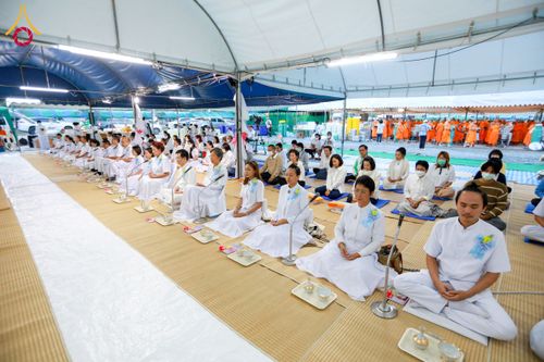 ภาพ No.118886:พิธีถวายภัตตาหารเป็นสังฆทาน แด่คณะพระธรรมยาตรา ปีที่ 12 วันที่ 26 มกราคม พ.ศ. 2567 ณ อนุสรณ์สถานบางปลา จ.นครปฐม