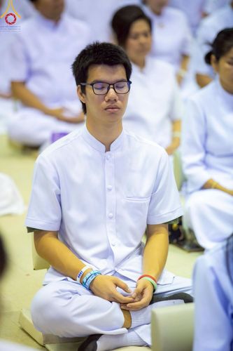 ภาพ No.222787:วันอาทิตย์ต้นเดือนที่ 4 พฤษภาคม พ.ศ. 2568 พิธีบูชาข้าวพระ ณ สภาธรรมกายสากล วัดพระธรรมกาย