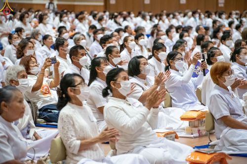 ภาพ No.90415:งานสัมมนา ผู้นำบุญยอดกัลยาณมิตร 77 จังหวัดทั่วไทย โครงการกฐินสามัคคีทั่วไทย 5,000 วัด พุทธศักราช 2566 และโครงการอุปสมบท 3,000 รูป บูชาธรรมมหาปูชนียาจารย์ ระหว่าง วันที่ 6 - 8 ตุลาคม พ.ศ. 2566 ณ จ.นครราชสีมา