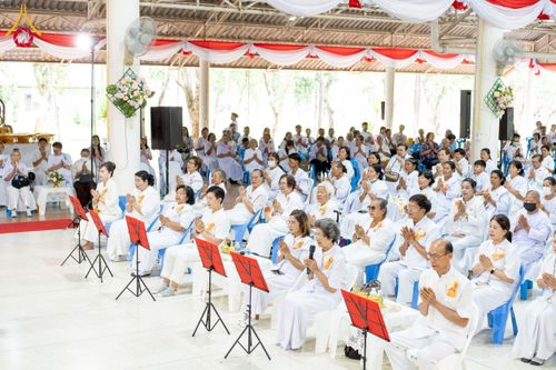 ภาพ No.251486:วันเสาร์ที่ 11 ตุลาคม พ.ศ. 2568 พิธีทอดกฐินสามัคคีประจำปี พ.ศ. 2568 สร้างทุกสิ่ง เพื่อการสร้างคนให้เป็นคนดี ณ ศูนย์อบรมเยาวชนปักธงชัย นครราชสีมา
