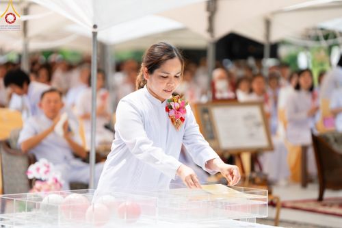 ภาพ No.141651:พิธีประดิษฐานลูกนิมิตมหาสมบัติ  ผูกสีมา สถาปนาอุโบสถ "บูชาธรรม 80 ปี หลวงพ่อธัมมชโย" ณ วัดพระธรรมกายโทชิหงิ ประเทศญี่ปุ่น วันอาทิตย์ที่ 16 มิถุนายน พ.ศ. 2567