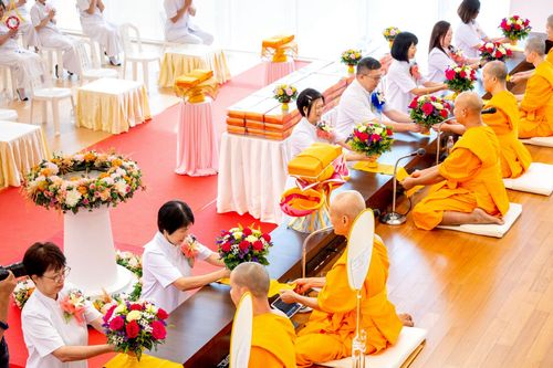 ภาพ No.254276:วันที่ 12 ตุลาคม พ.ศ. 2568 พิธีทอดกฐินสามัคคีวัดพระธรรมกายสิงคโปร์  新加坡法身寺功德衣法会 Dhammakaya Centre Singapore Kathina Ceremony  