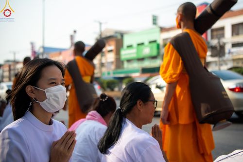 ภาพ No.120181:พิธีต้อนรับพระธรรมยาตรา ในโครงการธรรมยาตรา กตัญญูบูชา มหาปูชนียาจารย์ พระมงคลเทพมุนี(สด จนฺทสโร) พระผู้ปราบมาร อนุสรณ์สถาน 7 แห่ง ปีที่ 12 วันที่ 28 มกราคม พ.ศ. 2567 ณ วัดพระธรรมกาย จ.ปทุมธานี