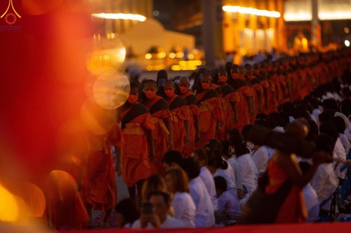 ภาพ No.120479:พิธีต้อนรับพระธรรมยาตรา ในโครงการธรรมยาตรา กตัญญูบูชา มหาปูชนียาจารย์ พระมงคลเทพมุนี(สด จนฺทสโร) พระผู้ปราบมาร อนุสรณ์สถาน 7 แห่ง ปีที่ 12 วันที่ 28 มกราคม พ.ศ. 2567 ณ วัดพระธรรมกาย จ.ปทุมธานี (ชุดที่ 2)