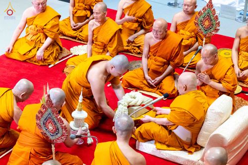 ภาพ No.341900:วันพุธที่ 29 กรกฎาคม พ.ศ. 2569 พิธีอุปสมบทสามเณรประโยค 9 นาคในพระบรมราชานุเคราะห์ ณ โบสถ์พระไตรปิฏก วัดพระธรรมกาย