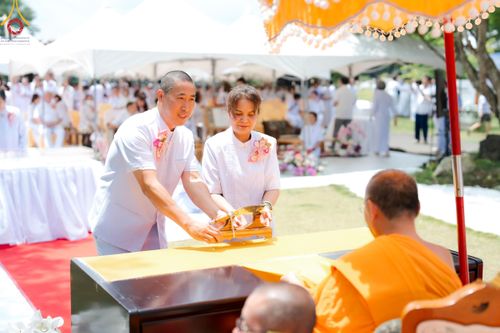 ภาพ No.141660:พิธีประดิษฐานลูกนิมิตมหาสมบัติ  ผูกสีมา สถาปนาอุโบสถ "บูชาธรรม 80 ปี หลวงพ่อธัมมชโย" ณ วัดพระธรรมกายโทชิหงิ ประเทศญี่ปุ่น วันอาทิตย์ที่ 16 มิถุนายน พ.ศ. 2567