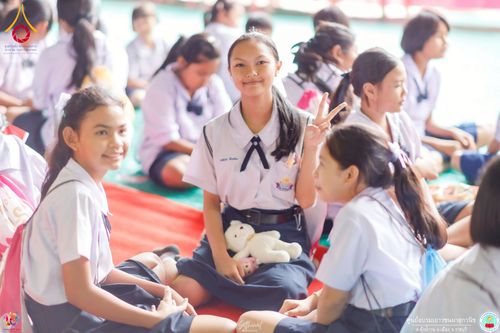 ภาพ No.271202:วันที่ 18 พฤศจิกายน พ.ศ. 2568 รวมพลังเด็กดี V-Star ผู้นำฟื้นฟูศีลธรรมโลก ประจำปี 2568 จังหวัดราชบุรี ณ ศูนย์อบรมเยาวชนผาสุกวนิช