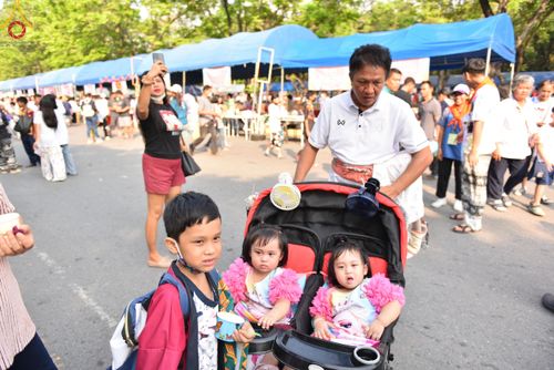 ภาพ No.111257:กิจกรรมงานวันเด็กแห่งชาติ รวมพลังเด็กเก่งและดี สร้างความดีสากล ปีที่ 6 ร่วมจัดโดย เทศบาลเมืองท่าโขลง พุทธสมาคมปทุมธานี องค์การบริหารส่วนตำบลคลองสาม ณ วัดพระธรรมกาย จ.ปทุมธานี วันที่ 13 มกราคม พ.ศ. 2567