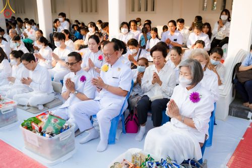 ภาพ No.116067:พิธีตักบาตรพระธรรมยาตรา ณ อนุสรณ์สถานลำดับที่ 4 สถานที่เกิดด้วยกายธรรม วัดโบสถ์(บน) จ.นนทบุรี วันที่ 21 มกราคม พ.ศ. 2567