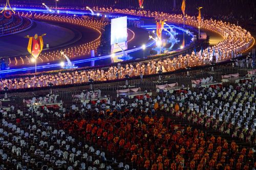 ภาพ No.77221:พิธีจุดมาฆประทีป ในวันมาฆบูชา อาทิตย์ต้นเดือนที่ 6 มีนาคม พ.ศ. 2566 ณ วัดพระธรรมกาย อ.คลองหลวง จ.ปทุมธานี