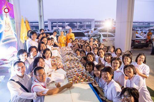 ภาพ No.121591:พิธีถวายภัตตาหารเป็นสังฆทาน แด่คณะพระธรรมยาตรา ปีที่ 12 วันที่ 31 มกราคม พ.ศ. 2567 ณ สภาธรรมกายสากล วัดพระธรรมกาย