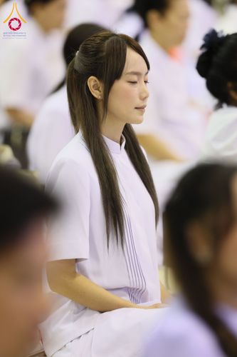 ภาพ No.209565:วันอาทิตย์ที่ 2 มีนาคม พ.ศ. 2568 พิธีบูชาข้าวพระ ณ สภาธรรมกายสากล วัดพระธรรมกาย