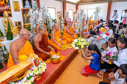 ภาพ No.91982:5 งานมหัคคตกุศล ณ วัดสิริวิเวก แขวงจำปาสัก สปป. ลาว วันที่ 1 พฤศจิกายน พ. ศ. 2566