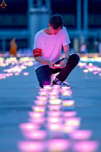 ภาพ No.241005:วันพุธที่ 27 สิงหาคม พ.ศ. 2568 พิธีจุดประทีป ในวันธรรมชัย ณ วัดพระธรรมกาย