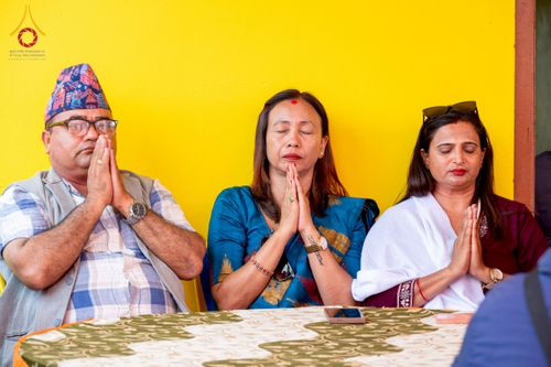 ภาพ No.212927:วันที่ 14 - 15 มีนาคม พ.ศ. 2568 คณะสงฆ์และสามเณรเดินธรรมยาตรา ในโครงการบวชสามเณรเนปาล 500 รูป ไปยังสถานที่รอบมายาเทวีและลุมพินีเกรด ณ ลุมพินี ประเทศเนปาล