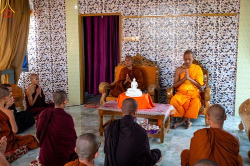 ภาพ No.127199:Photo Story ปฐมบรรพชาชาวพุทธมาร์มา เริ่ม วันที่ 2 กุมภาพันธ์ พ.ศ. 2567 ณ วัดธัมจักร อรัญกุฏิ เมืองรัมการ์ คาร์กาชารี บังกลาเทศ