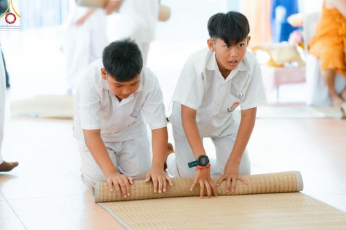 ภาพ No.108595:พิธีทอดผ้าป่าทำนุบำรุงศาสนสถาน ณ วัดบางช้างใต้ ต.บางช้าง อ.สามพราน จ.นครปฐม วันที่ 9 มกราคม พ.ศ. 2567