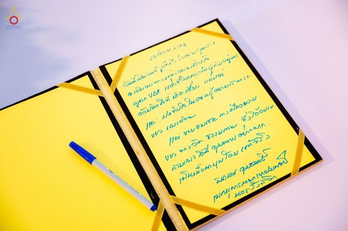 ภาพ No.80468:องค์กรภาคีเครือข่าย "บวร" จังหวัดปทุมธานี ศึกษาดูงานโครงการบรรพชาสามเณรฟื้นฟูพระพุทธศาสนาทั่วไทย ชมนิทรรศการ และสื่อนวัตกรรมพระพุทธศาสนาภาพยนต์ 3 มิติ - จักรวาลนฤมิต เรื่อง "พระสัมมาสัมพุทธเจ้า พระบรมศาสดาเอกของโลก" วันศุกร์ที่ 28 เมษายน พ.ศ.2566