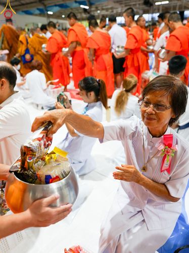 ภาพ No.140871:พิธีตักบาตรพระ 500 รูป ปีที่ 9 ณ ธุดงคสถานล้านนา อำเภอสันทราย จังหวัดเชียงใหม่ วันอาทิตย์ที่ 9 มิถุนายน พ.ศ. 2567