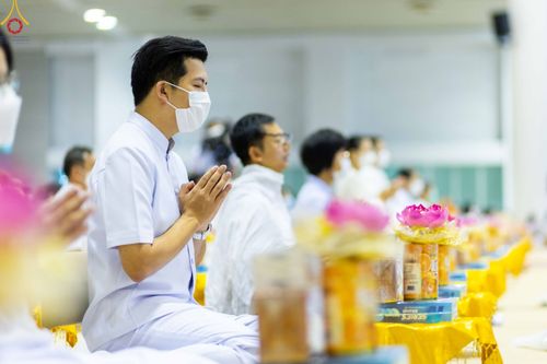 ภาพ No.85797:พิธีถวายคิลานเภสัชและอุปกรณ์การแพทย์ บูชาธรรมเนื่องในวันธรรมชัย วันที่ 19 สิงหาคม พ.ศ. 2566 ณ ห้องแก้วสารพัดนึก วัดพระธรรมกาย