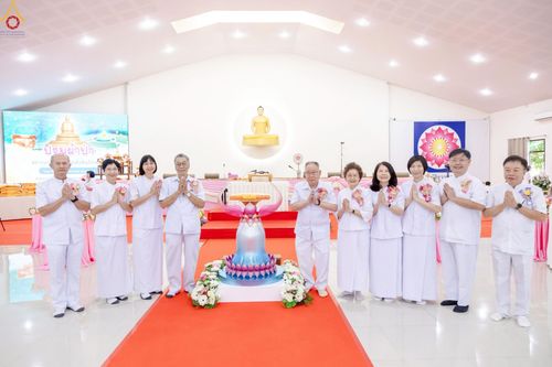 ภาพ No.241329:วันอาทิตย์ที่ 24 สิงหาคม พ.ศ.2568 พิธีปฐมผ้าป่าสถาปนาองค์พระเจดีย์เพื่อสร้างสันติภาพโลก พิธีไถ่ชีวิตโค สร้างมหากุศลด้วยการให้ชีวิตสัตว์เป็นทาน ณ ศูนย์ปฏิบัติธรรมสระบุรี อ.พระพุทธบาท จ.สระบุรี