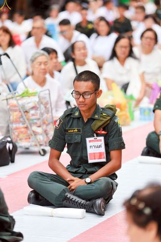 ภาพ No.237366:วันที่ 9-10 สิงหาคม พ.ศ. 2568 การเตรียมงาน เก็บงาน ของเจ้าหน้าที่ทุกสถานะ ในงานมหาสังฆทาน ตักบาตรพระ 10,000 รูป ใจกลางเมืองหาดใหญ่ จ.สงขลา