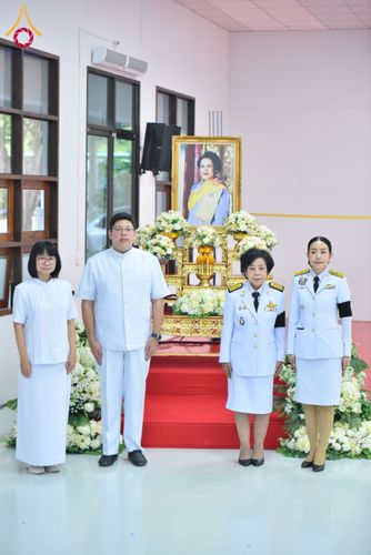 ภาพ No.280733:วันศุกร์ที่ 12 ธันวาคม พ.ศ.2568 พิธีบำเพ็ญกุศลปัญญาสมวาร (50 วัน) อุทิศถวายพระราชกุศลแด่ “พระพันปีหลวง” ณ วัดพระธรรมกาย