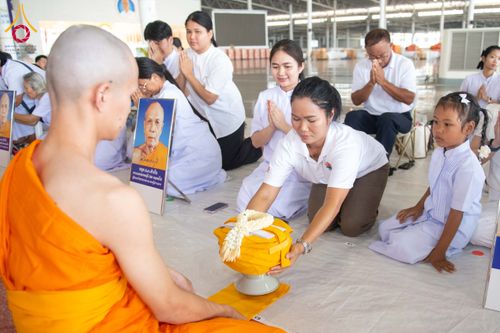 ภาพ No.321432:วันเสาร์ที่ 11 เมษายน พ.ศ.2569 พิธีขอบรรพชา พิธีขอสรณคมณ์และศีล, พิธีถวายบาตร พิธีอุปสมบท โครงการอุปสมบทหมู่ บูชาธรรมหลวงพ่อธัมมชโย พ.ศ.2569 โครงการอุปสมบทหมู่ธรรมทายาท ระดับอุดมศึกษา รุ่น 53 (ภาคฤดูร้อน) ณ วัดพระธรรมกาย ปทุมธานี