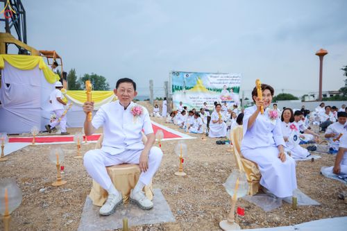 ภาพ No.339476:วันอังคารที่ 14  กรกฎาคม 2569 พิธีทอดผ้าป่าและพิธีตอกเสาเข็มมงคลต้นสุดท้าย องค์พระเจดีย์เพื่อสร้างสันติภาพโลก  ณ ธุดงคสถานพัฒนานิคม อ.พัฒนาพิคม จ.ลพบุรี