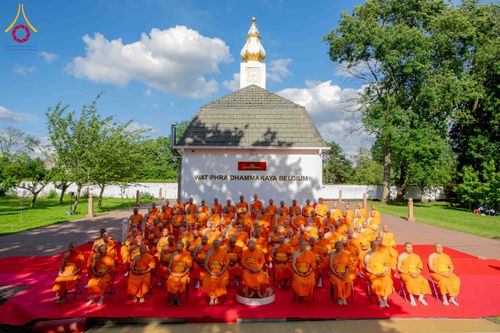 ภาพ No.336841:วันที่ 14 มิถุนายน พ.ศ. 2569 พิธีอุปสมบทธรรมทายาท นานาชาติยุโรปรุ่นที่ 11 เบลเยียม