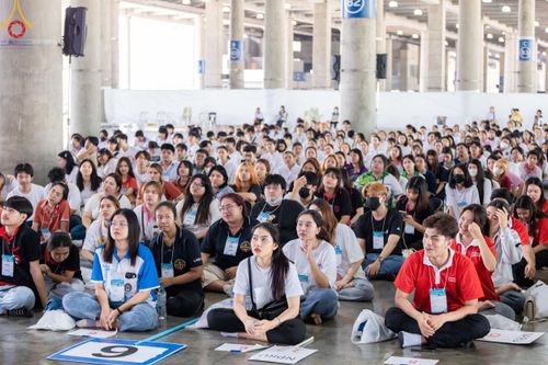 ภาพ No.59532:การอบรมอาสาสมัคร  เตรียมงานและจัดถวายภัตตาหาร แด่พระสังฆาธิการ 10,000 กว่าวัดทั่วประเทศ ในวันที่ 21-22 เมษายน พ.ศ.2567 เพื่องานวันคุ้มครองโลก จัดโดย ชมรมพุทธศาสตร์สากลฯ