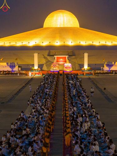ภาพ No.120493:พิธีต้อนรับพระธรรมยาตรา ในโครงการธรรมยาตรา กตัญญูบูชา มหาปูชนียาจารย์ พระมงคลเทพมุนี(สด จนฺทสโร) พระผู้ปราบมาร อนุสรณ์สถาน 7 แห่ง ปีที่ 12 วันที่ 28 มกราคม พ.ศ. 2567 ณ วัดพระธรรมกาย จ.ปทุมธานี (ชุดที่ 2)
