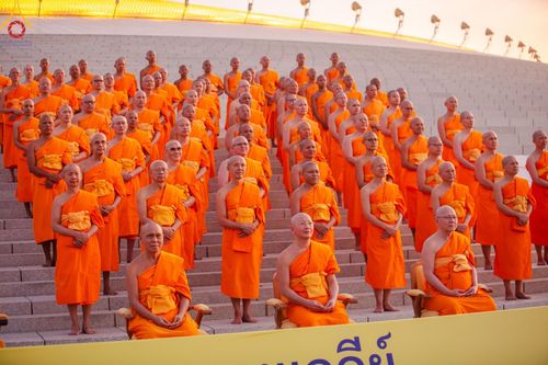 ภาพ No.194676:พิธีปฐมเริ่มสุวรรณรังสรรค์มหาธรรมกายเจดีย์ วันจันทร์ที่ 13 มกราคม พ.ศ. 2568 ณ มหาธรรมกายเจดีย์ วัดพระธรรมกาย จ.ปทุมธานี