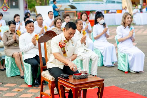 ภาพ No.310484:วันอาทิตย์ที่ 22 กุมภาพันธ์ พ.ศ. 2569 พิธีอัญเชิญพระประธาน “พระธรรมกาย” เพื่อไปประดิษฐาน ณ ธุดงเข้าสถานอำนาจเจริญ จังหวัดอำนาจเจริญ