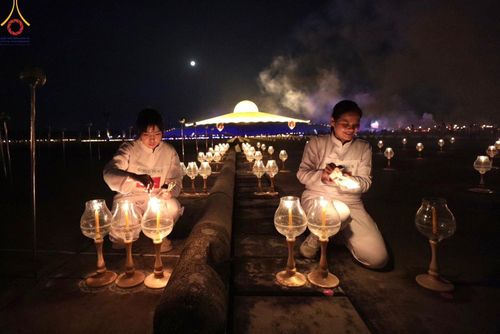 ภาพ No.125553:V.27 มาฆะ สาธุ  การรับบุญเตรียมงาน ปฎิบัติงาน เก็บงาน ของเจ้าหน้าที่หน่วยงานต่างๆ เพื่อวันมาฆบูชา วันเสาร์ที่ 24 กุมภาพันธ์  พ.ศ. 2567 ณ วัดพระธรรมกาย จ.ปทุมธานี