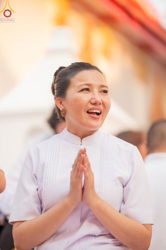 ภาพ No.110578:พิธีต้อนรับพระธรรมยาตรา ในโครงการธรรมยาตรากตัญญูบูชา มหาปูชนียาจารย์ พระมงคลเทพมุนี(สด จนฺทสโร) พระผู้ปราบมาร อนุสรณ์สถาน 7 แห่ง ปีที่ 12 วันที่ 11 มกราคม พ.ศ. 2567 ณ อนุสรณ์สถานลำดับที่ 3 สถานที่เกิดใหม่ในเพศสมณะ วัดสองพี่น้อง จ.สุพรรณบุรี