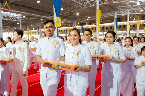 ภาพ No.264612:วันอาทิตย์ที่ 2 พฤศจิกายน พ.ศ. 2568 พิธีทอดกฐินสามัคคี ณ สภาธรรมกายสากล วัดพระธรรมกาย