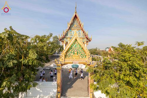 ภาพ No.305113:วันที่ 28 มกราคม พ.ศ. 2569 พิธีทอดผ้าป่าทำนุบำรุงศาสนสถาน ณ วัดเกิดการอุดม อ.คลองหลวง จ.ปทุมธานี ในโครงการธรรมยาตรา กตัญญูบูชา มหาปูชนียาจารย์ พระมงคลเทพมุนี(สด จนฺทสโร) พระผู้ปราบมาร อนุสรณ์สถาน 7 แห่ง ปีที่ 14