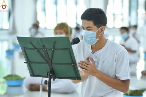 ภาพ No.78680:พิธีตัดปอยผม ปลงผม นาคธรรมทายาท ในโครงการบรรพชาฟื้นฟูพระพุทธศาสนาทั่วไทย ณ ศูนย์ปฎิบัติธรรมสระบุรี ต.นายาว อ.พระพุทธบาท จ.สระบุรี  วันที่ 29 มีนาคม พ.ศ.2566