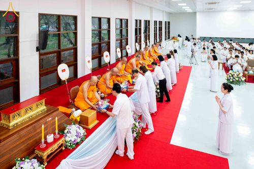 ภาพ No.315364:วันอังคารที่ 24 มีนาคม พ.ศ. 2569 พิธีบำเพ็ญกุศล คุณพ่อณรงค์ จินตมากุล  สิริอายุ 99 ปี 11 เดือน โยมบิดา พระครูปลัดรัตนวีรวัฒน์ (รังสฤษดิ์ อิทฺธิจินตโก) ที่ปรึกษาเจ้าคณะจังหวัดปทุมธานี เจ้าอาวาสวัดพระธรรมกาย  ณ ห้องปลูกศรัทธา 2 วัดพระธรรมกาย ปทุมธานี