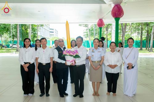 ภาพ No.340438:วันที่ 16 กรกฎาคม พ.ศ.2569 อำเภอคลองหลวงผสานเครือข่าย“บวร”ถวายเทียนพรรษาปี2569 ณ วัดพระธรรมกาย