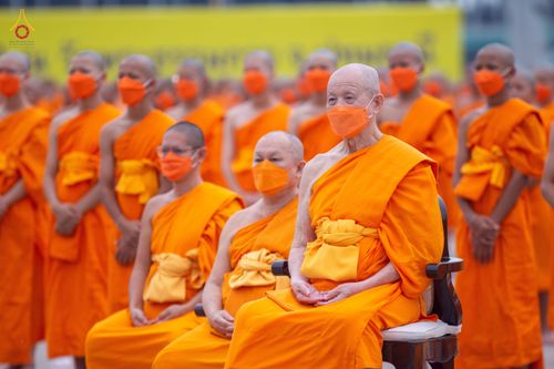 ภาพ No.79942:พิธีขอบรรพชา , พิธีคล้องอังสะ พิธีขอสรณคมน์และศีล , พิธีขอนิสสัย ในโครงการบรรพชาสามเณรฟื้นฟูพระพุทธศาสนาทั่วไทย วันเสาร์ที่ 8 เมษายน พ.ศ.2566