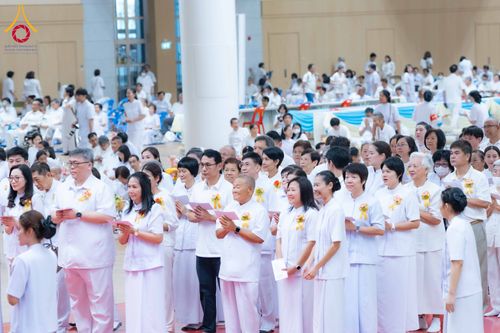 ภาพ No.310576:วันอาทิตย์ที่ 22 กุมภาพันธ์ พ.ศ. 2569 พิธีมุทิตาสักการะในโอกาสอายุวัฒนะมงคล 80 ปี พระพรหมวชิรปัญญาจารย์ (ทองดี สุรเตโช ป.ธ.9) ณ ห้องแก้วสารพัดนึก 2 วัดพระธรรมกาย จ.ปทุมธานี