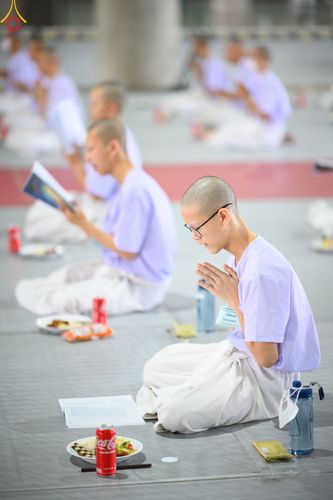 ภาพ No.79593:การปฎิบัติธรรมและกิจวัตรกิจกรรม ของนาคธรรมทายาท ในโครงการบรรพชาสามเณรฟื้นฟูพระพุทธศาสนาทั่วไทย และโครงการมัชฌิมธรรมทายาท วันที่ 4 เมษายน พ.ศ. 2566 ณ วัดพระธรรมกาย