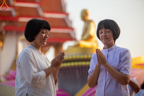 ภาพ No.113351:พิธีต้อนรับพระธรรมยาตรา ปีที่ 12 วันที่ 15 มกราคม พ.ศ. 2567 ณ วัดโบสถ์บน จ.นนทบุรี