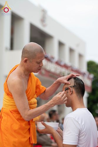 ภาพ No.349327:วันจันทร์ที่ 14 กันยายน พ.ศ.2569  พิธีตัดปอยผมนักเรียนนายสิบธรรมทายาท  "โครงการบรรพชาและพัฒนาศีลธรรม นักเรียนนายสิบตำรวจรุ่นที่ 16“  ณ ศูนย์ฝึกอบรมตำรวจภูธร ภาค 1  จ.สระบุรี