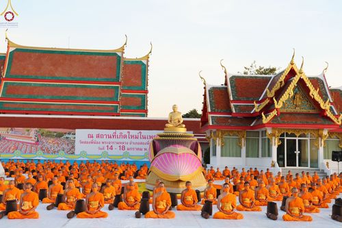 ภาพ No.72679:พุทธบุตรธรรมยาตรา ปฏิบัติธรรมและบันทึกภาพประวัติศาสตร์ ในโครงการธรรมยาตรากตัญญูบูชา มหาปูชนียาจารย์ พระมงคลเทพมุนี(สด จนฺทสโร) พระผู้ปราบมาร อนุสรณ์สถาน 7 แห่ง ปีที่ 11 ณ วัดสองพี่น้อง อ.สองพี่น้อง จ.สุพรรณบุรี วันที่ 15 มกราคม พ.ศ. 2566